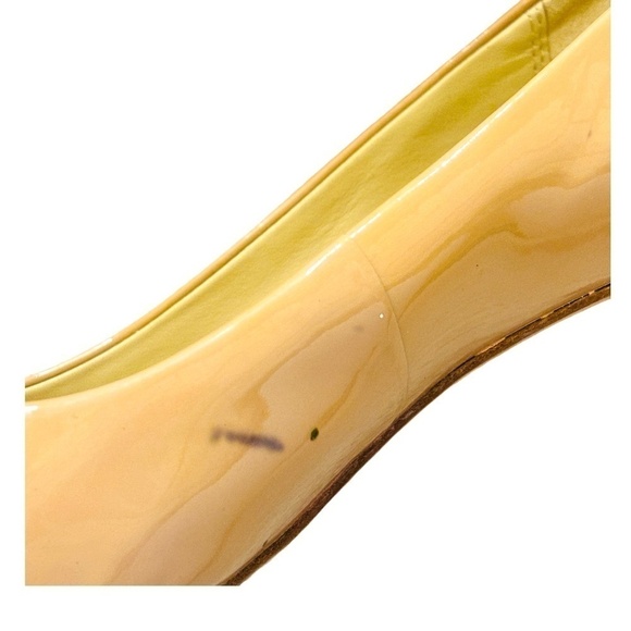 Coach Nude Patent Heels High Heel Pumps SZ 10 - Picture 5 of 13